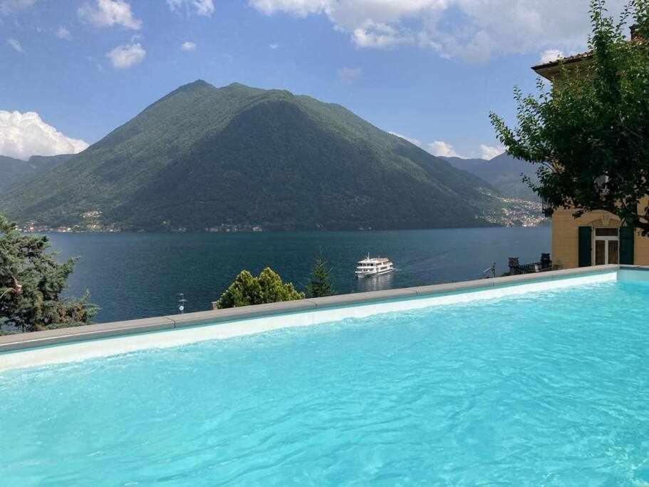 Villa Peroni Lake Como Classic With Swimming Pool Argegno Exterior foto